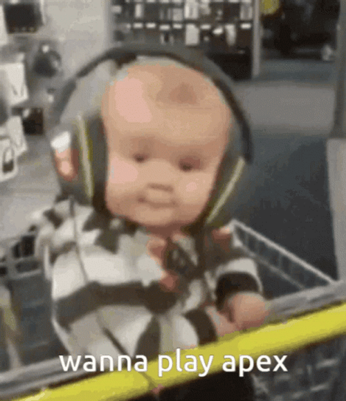 Baby Wants To Play Apex Legends GIF