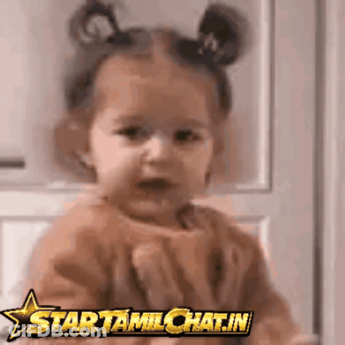 Baby Wearing Headband With Ears Star Tamilchat.in GIF