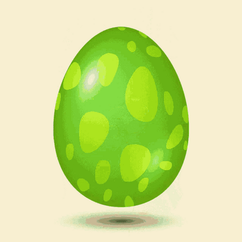 Baby Yoda Easter Alien GIF
