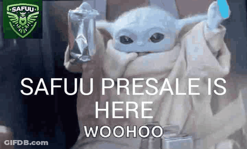 Baby Yoda Holding Food Safuu Presale GIF