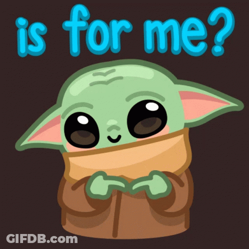 Baby Yoda Saying Is For Me GIF