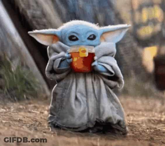 Baby Yoda The Tea That Is GIF