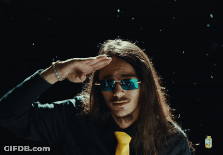 Babytron Salute Guy GIF