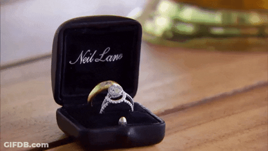 Bachelor In Paradise Wedding Rings GIF