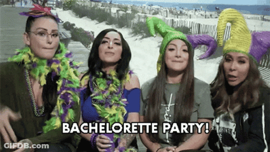 Bachelorette Party Scream GIF