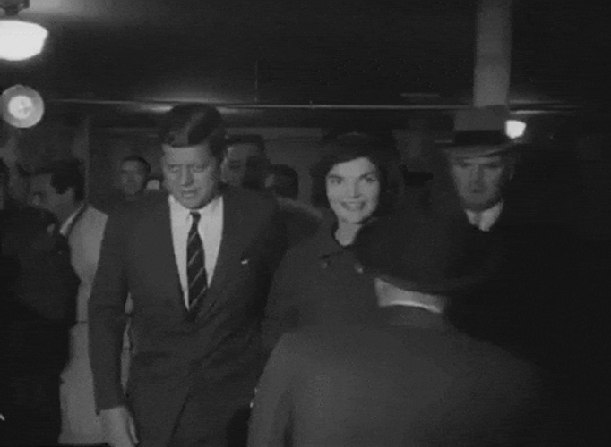 Back And To The Left Jackie Onassis GIF