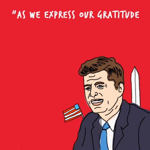 Back And To The Left JFK Animated Art GIF