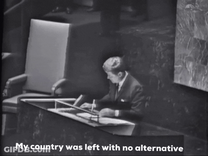 Back And To The Left JFK In Congress GIF