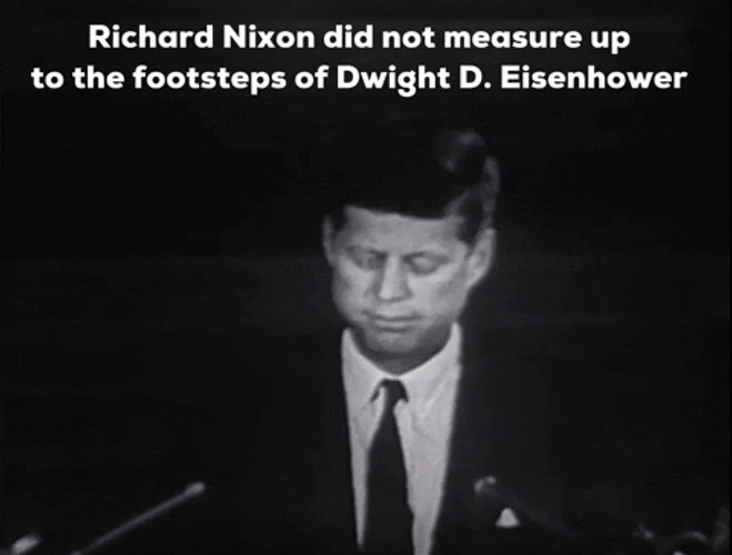 Back And To The Left JFK Political Speech GIF