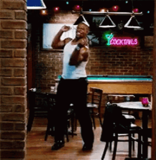 Back It Up Terry Happy Dancing GIF