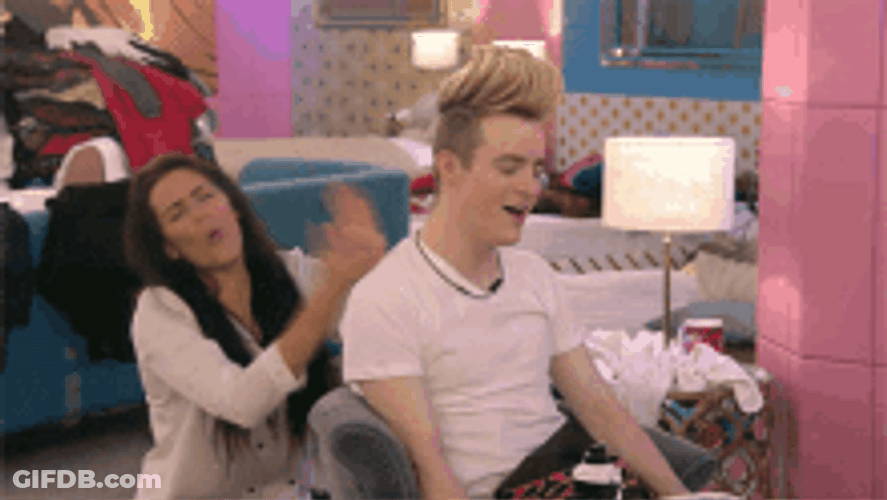 Back Massage Jedward Jessica Big Brother UK GIF