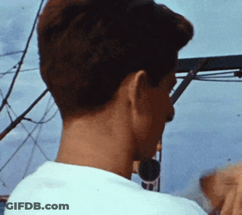Back Of Man's Head Close Up GIF