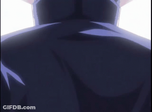 Back Of Person In Purple Jacket GIF