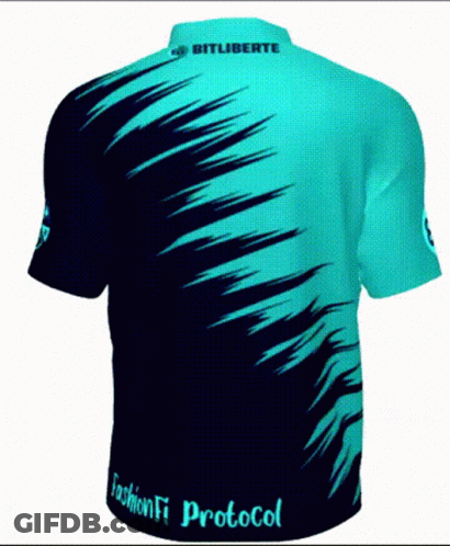 Back Of T-Shirt Saying Fashion Protocol GIF