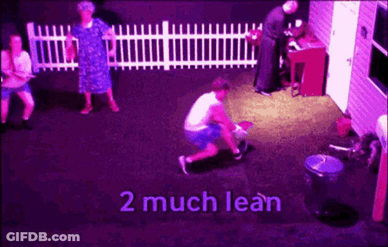 Back Of The House Lean Party GIF
