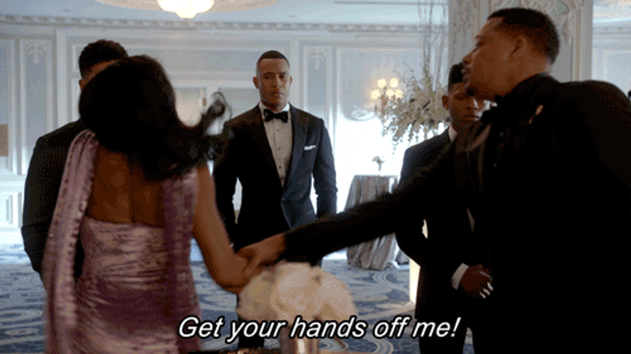 Back Off Get Your Hands Off Me GIF