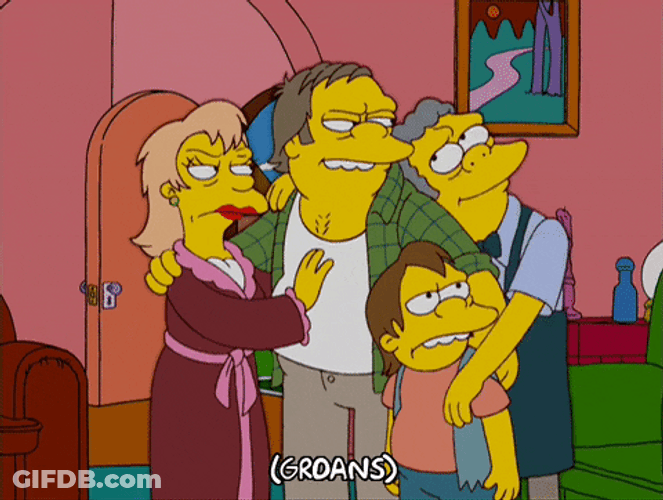 Back Off Grumpy Eddie Muntz GIF