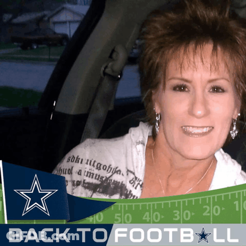 Back To Football She Is GIF