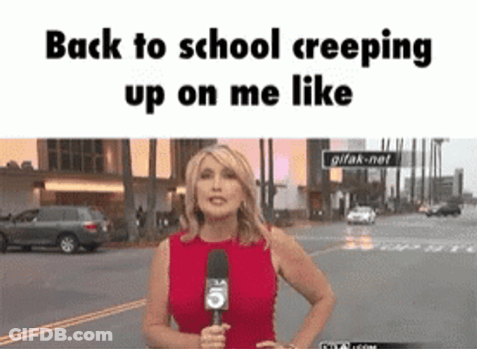 Back To School Creeps GIF