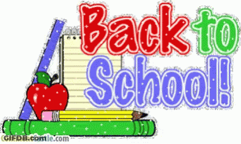 Back To School Lights GIF