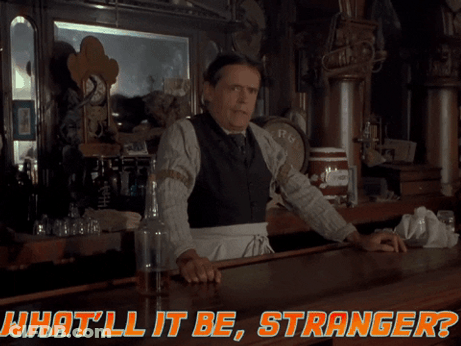 Back To The Future Bartender GIF