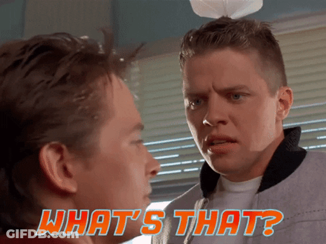 Back To The Future Biff Punch GIF