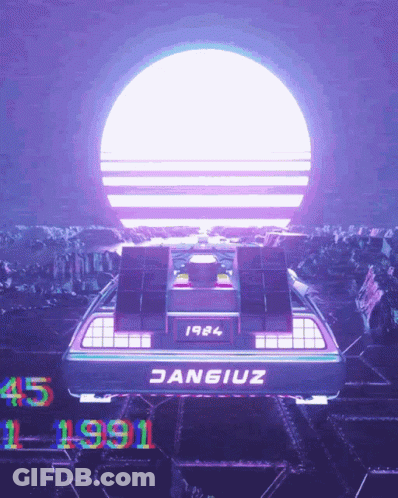 Back To The Future Dangiuz Poster GIF