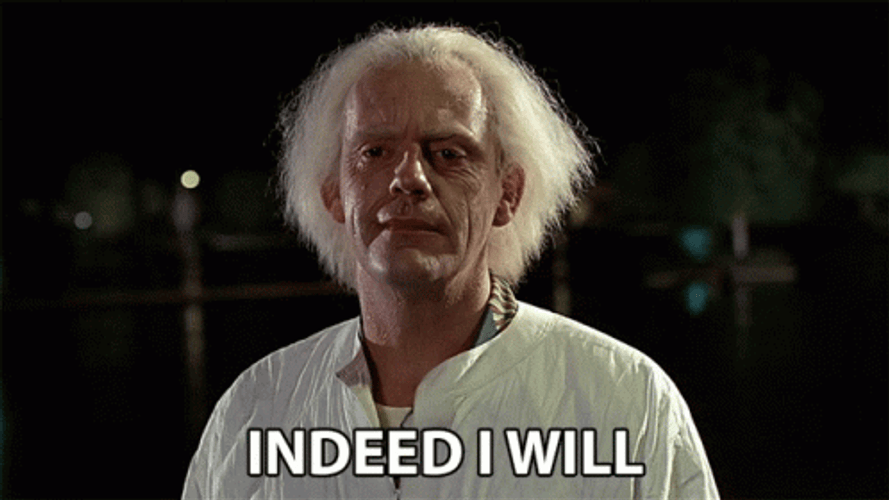 Back To The Future I Will GIF
