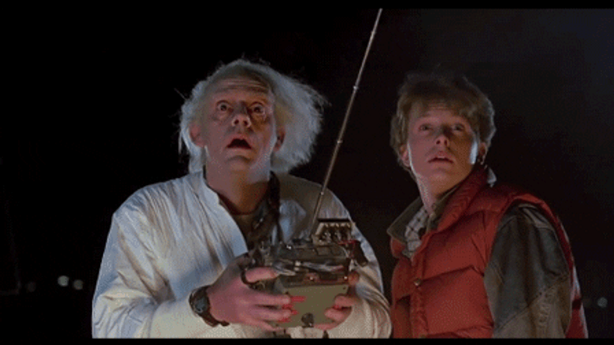 Back To The Future Sci-Fi Comedy GIF