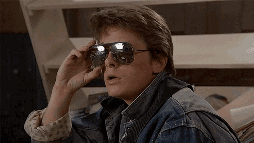 Back To The Future Whoa GIF