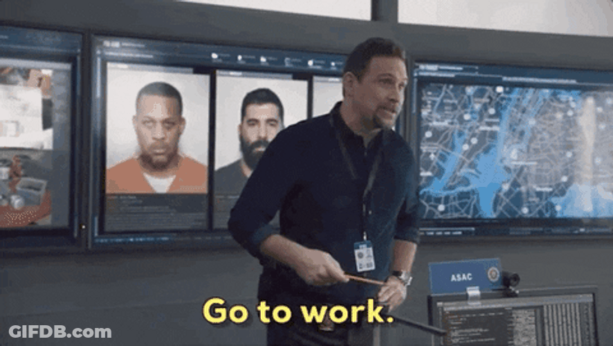Back To Work Dick Wolf GIF
