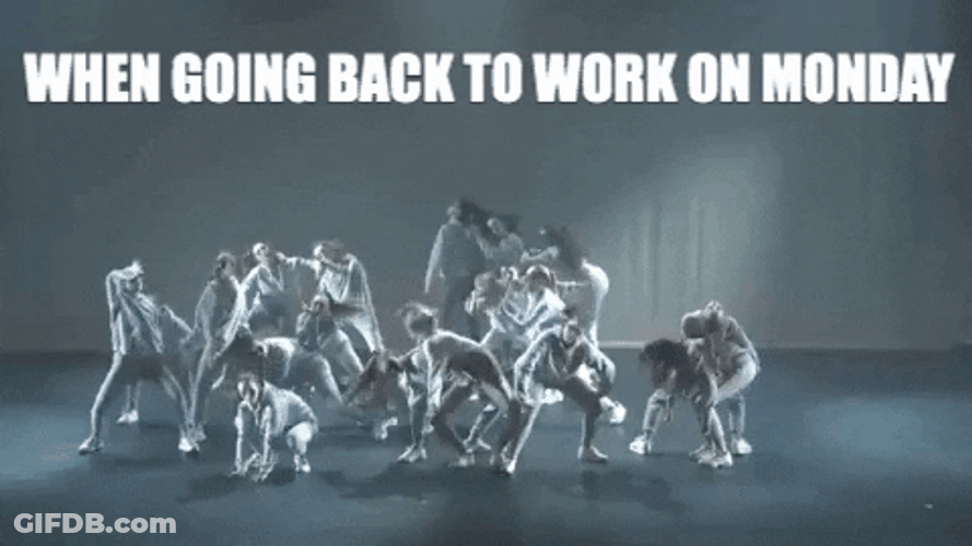 Back To Work Scintillare Dance Studio GIF