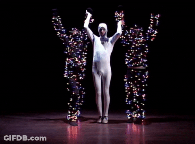 Back Up Dancers Disappear GIF