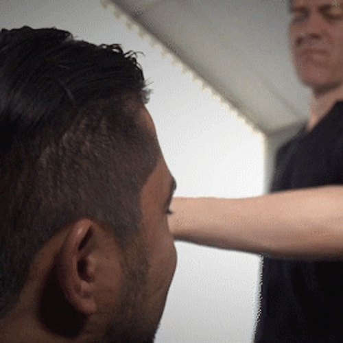 Backhand Hard Bitch Slap GIF
