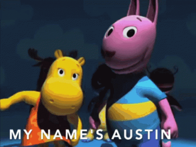 Backyardigans My Name's Austin GIF