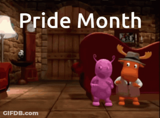 Backyardigans Pablo Uniqua Tyrone Pride Month GIF