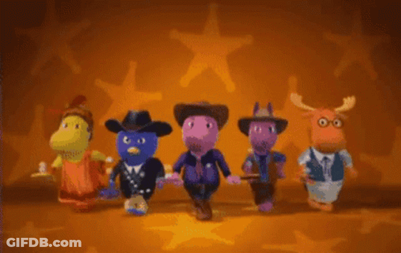 Backyardigans Ping Pong Balls Throw GIF