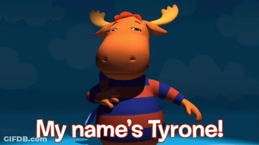 Backyardigans Tyrone Dancing Happily GIF