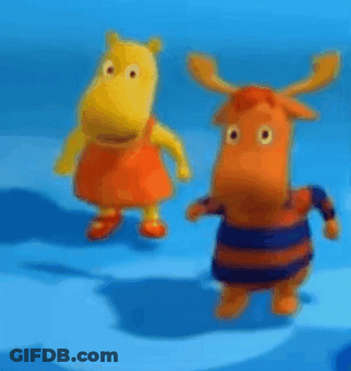 Backyardigans Tyrone Tasha Dancing GIF