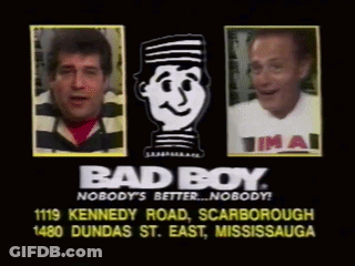 Bad Boy Advertisement Kennedy Road Scarborough And Dundas St East Mississauga GIF