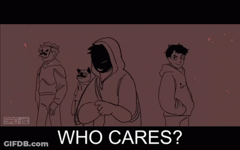 Bad Boy Who Cares GIF
