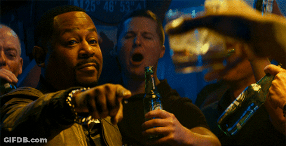 Bad Boys For Life Pointing GIF