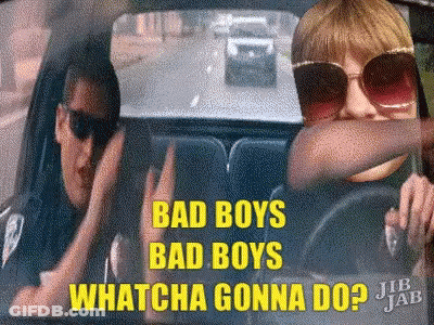 Bad Boys Whatcha Gonna Do GIF
