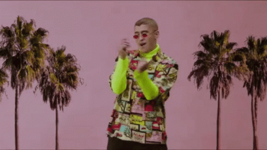 Bad Bunny Crazy Moves GIF