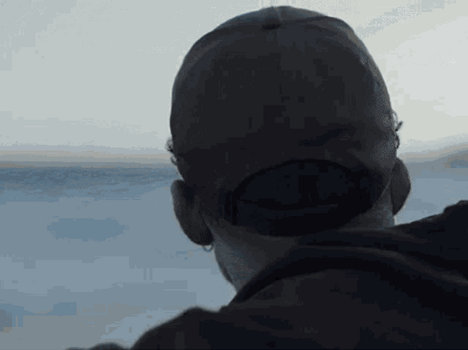 Bad Bunny Drinking Alone GIF