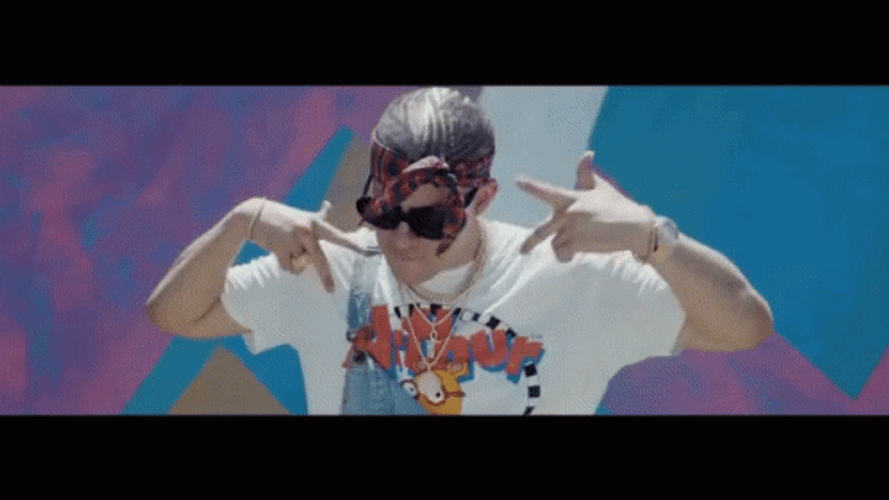 Bad Bunny Rap Time GIF