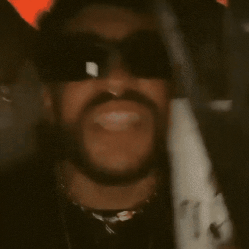 Bad Bunny Shock Reaction GIF