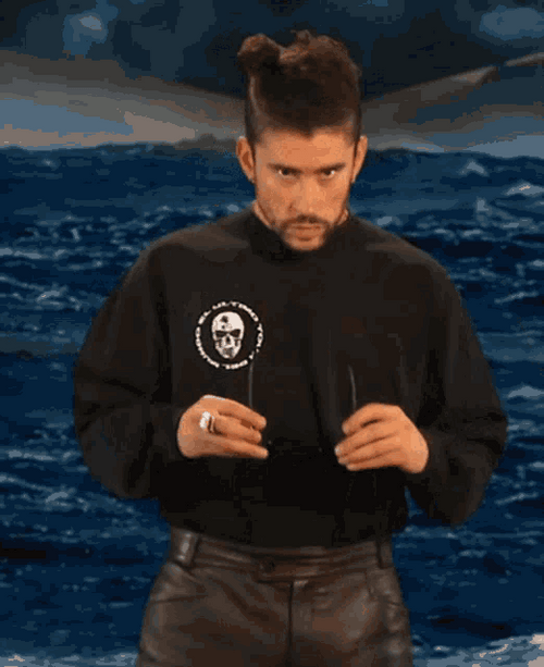 Bad Bunny Tough Guy GIF