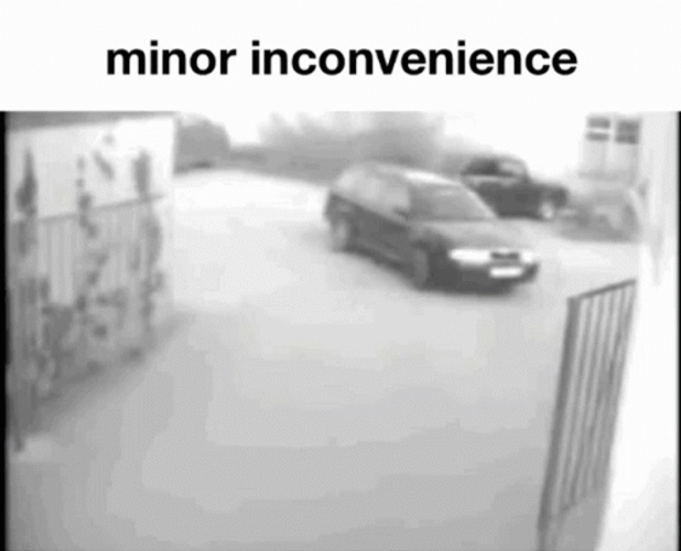 Bad Day Car Crash Meme GIF
