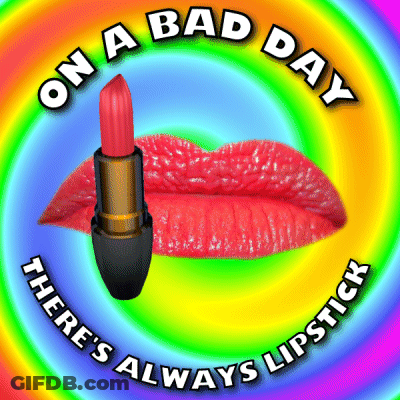 Bad Day Lipstick GIF